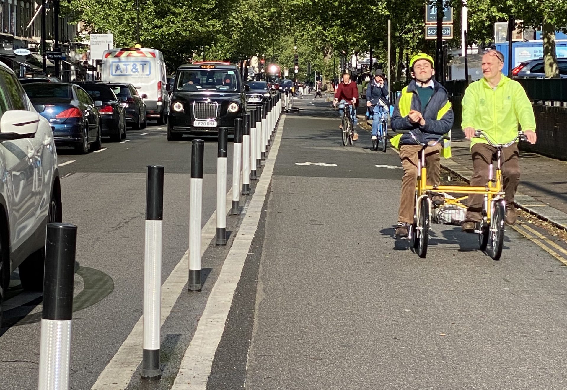 Caring for cyclists, caring for streets