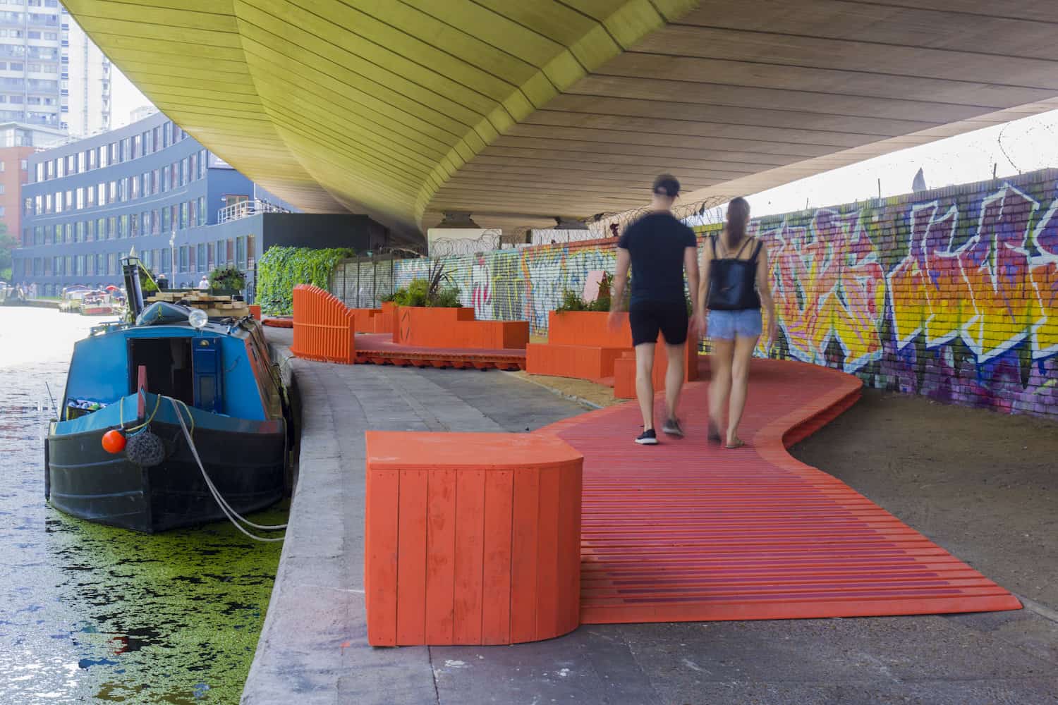 Co-Mooring brings the Grand Union Canal to life for the London Festival of Architecture