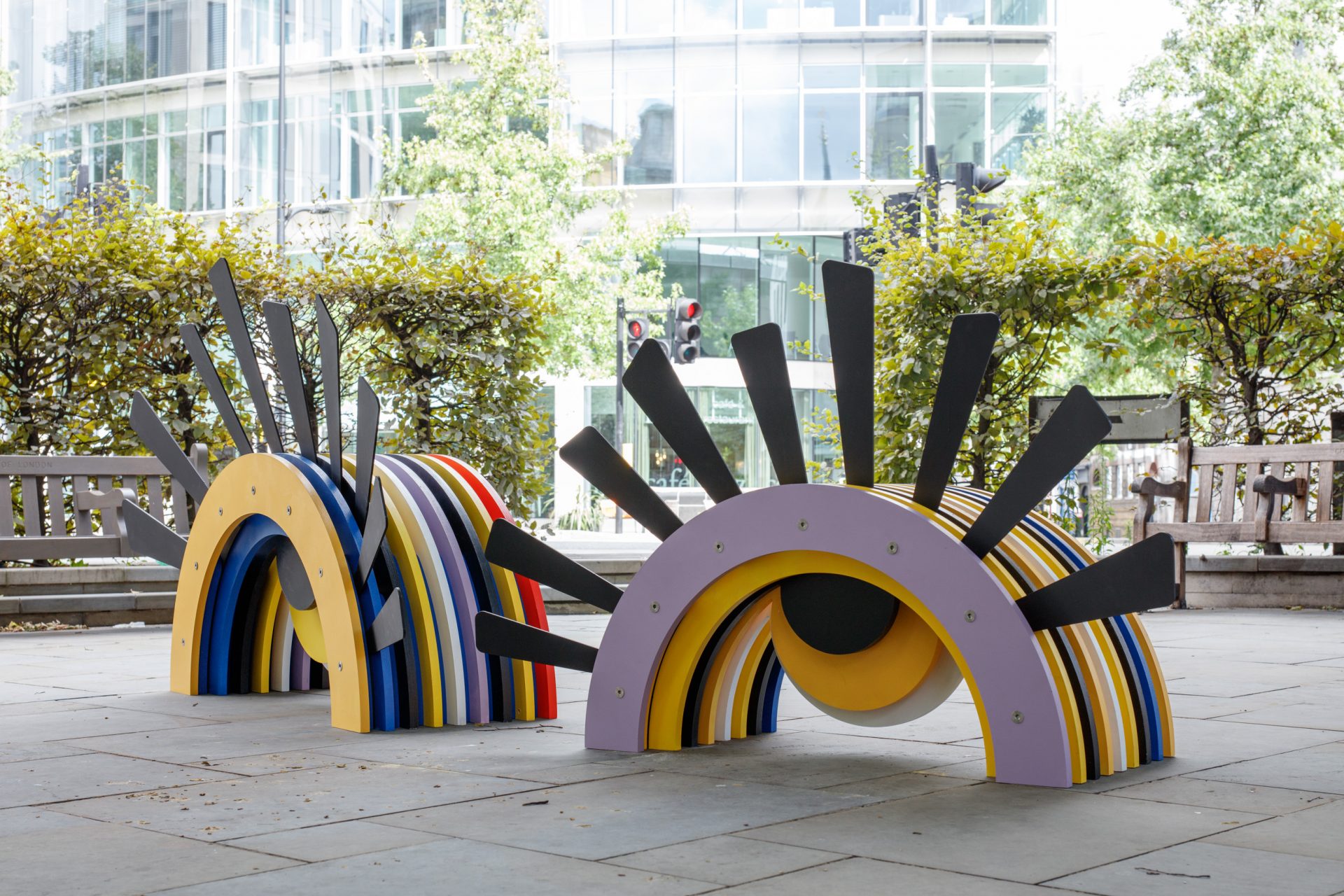 City Benches: New benches revealed in Cheapside
